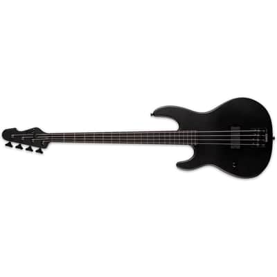ESP LTD AP-4 Black Metal Left-Handed | Reverb