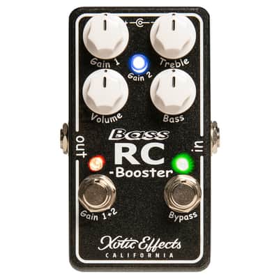 New Xotic Effects Bass RC Booster V2 Bass Guitar Effects Pedal image 2