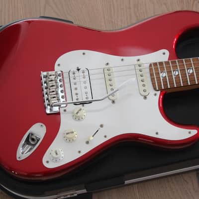 Fender Stratocaster Matthias Jabs of the Scorpions Signature Jabocaster - 1998 Limited Edition of 200 guitars - Candy Apple Red finish - Close to MINT condition ! image 1