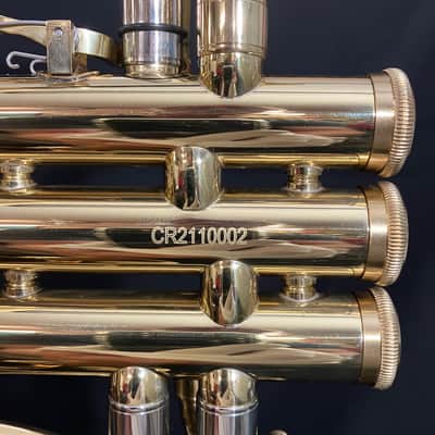 John Packer Ltd JP176 SOPRANO Eb CORNET WITH 1ST AND 3RD VALVE TRIGGERS 2021-2022 - BRASS image 6