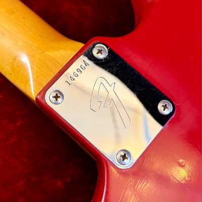 Fender Musicmaster II with Rosewood Fretboard 1964 - 1969 - Dakota Red original vintage USA 1966 image 8