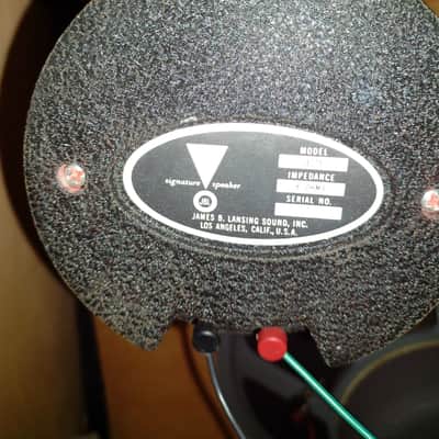 JBL 15 Horn D130 15 Inch Speaker LE 175 Driver With A Potato Masher Horn Crossover Is An N 1200 1960 TO 1975 Wood image 2