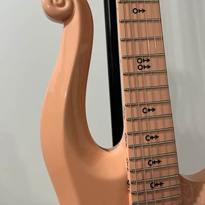 Schecter Diamond Cloud Prince Guitar Peach NOS #4 ! image 7