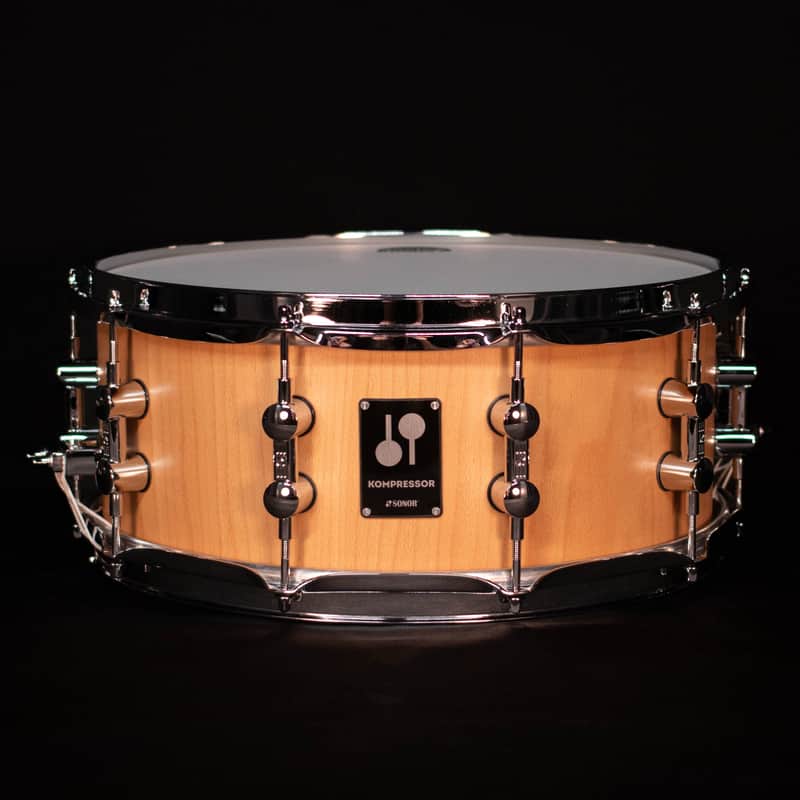 Sonor 14" x 6 Kompressor Snare Drum, Beech image 1