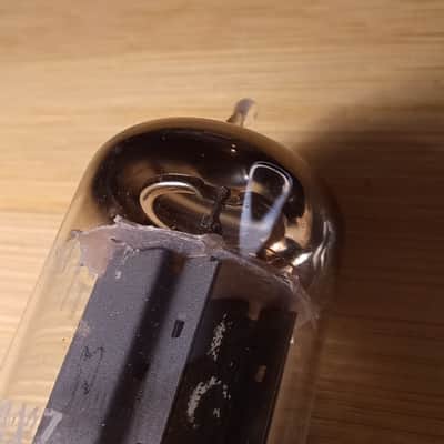 Perfect NOS early TELEFUNKEN ecc83 12ax7 long SMOOTH plate, 1 hole on plate,super strong perfectly balanced preamp tube. image 7
