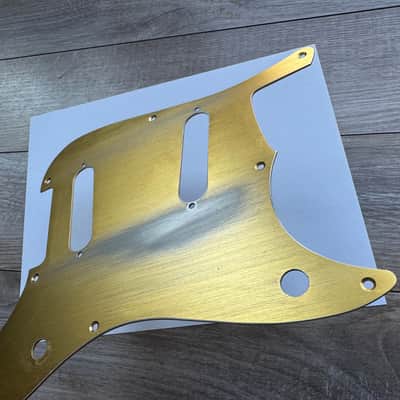 Fender Duo Sonic 1956 thru 1958 Gold Anodized Aluminum pickguard pre CBS 50's vintage reissue USA image 3