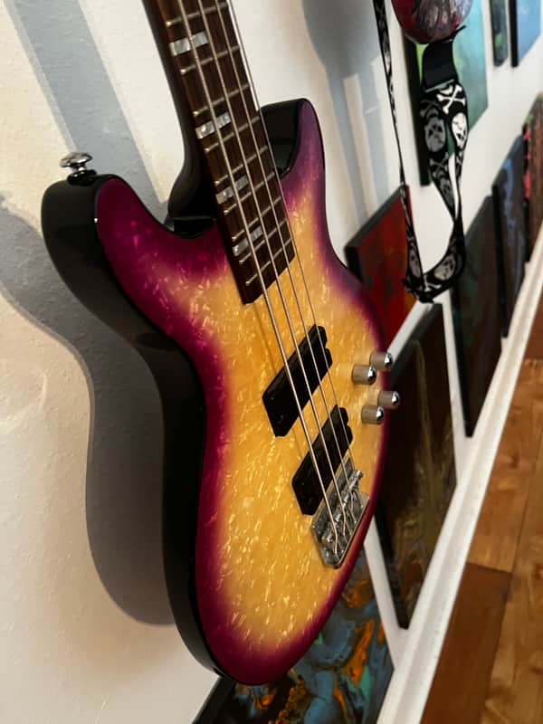 SPOOKY SALE* Daisy Rock Elite Bass Stardust Pearloid Burst | Reverb