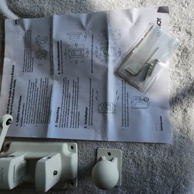 Tannoy AMS5-VB-WH VariBall Multi-Angle Accessory Bracket for AMS 5 Loudspeakers ,White (pair). Be easily used with other speakers image 4