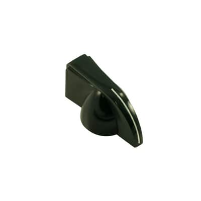 1 black plastic Chicken Head / Pointer Knob for 6mm pots image 5