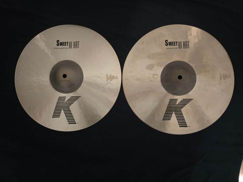 Zildjian 14" K Series Sweet Hi-Hat Cymbals (Pair) 2018 - Present - Traditional image 1