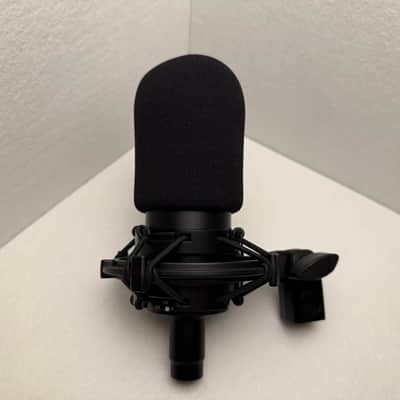 Audio-Technica AT2035 Large Diaphragm Cardioid Condenser Microphone 2010s - Black image 3