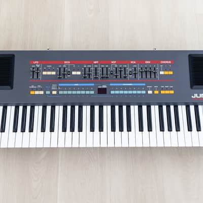 1985 Roland Juno-106S Vintage Analog Synthesizer Near-Mint w/ Built-In Speakers, Serviced 120v image 2