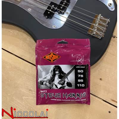 FENDER Limited Edition 50th Anniversary Steve Harris Precision Bass, Maple Fingerboard, Satin Black image 17