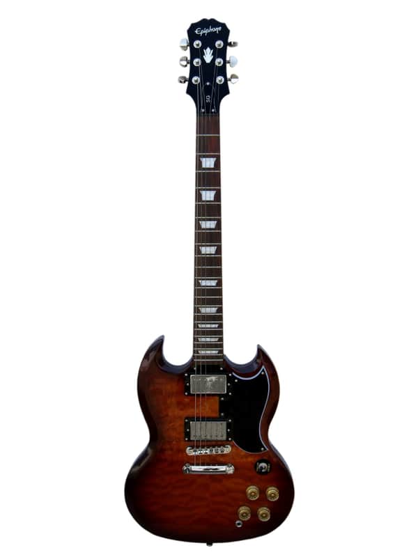 Epiphone SG G-400 2010 Root Beer Burst, Quilt Top, Rare, Limited