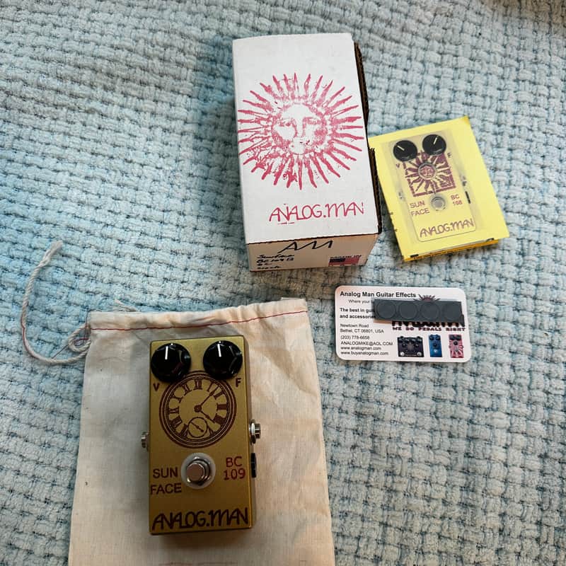 Analogman Sun Face Silicon Fuzz | Reverb