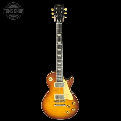 Gibson Custom Dealer Select 1959 Les Paul Brazilian Golden Poppy Light Aged w/case 96065 image 10