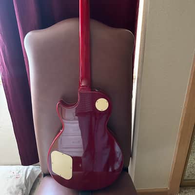 2014 Epiphone 1960 Les Paul Standard Tribute Plus - Cherry Sunburst image 3