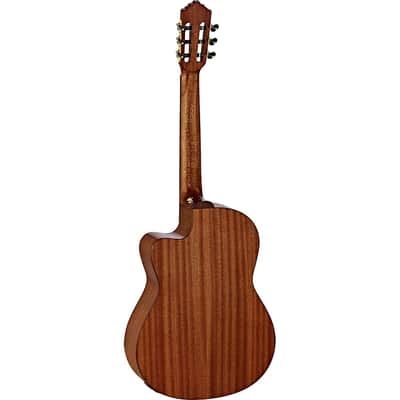 Ortega ECLIPSESU.C/E The Private Room Series Slim Neck Nylon 6-String Acoustic-Electric Guitar w/Gig Bag image 3