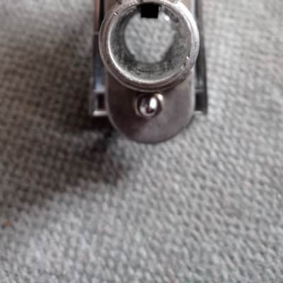 Vintage Sonor Tom Mount Bracket / Rosette for Phonic, Lite, Signature 1980s - Chrome image 5
