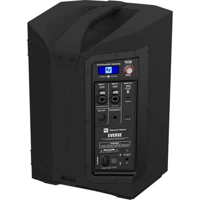 Electro-Voice EVERSE 8 Weatherized Battery-Powered Loudspeaker With Bluetooth, Black image 10
