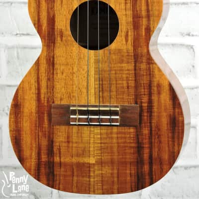 Kamaka HF-3 Solid Hawaiian Koa Tenor Ukulele with Case - 2016 image 3