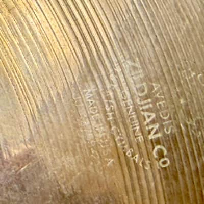 13” Zildjian A CUSTOM/MASTERSOUND Hihats 831g 1066g image 7