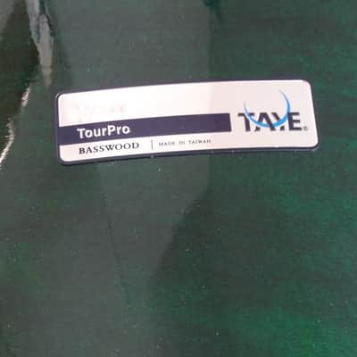 Taye Drums TourPro 10x8.5 Rack Tom Juniper Green Free Shipping image 2