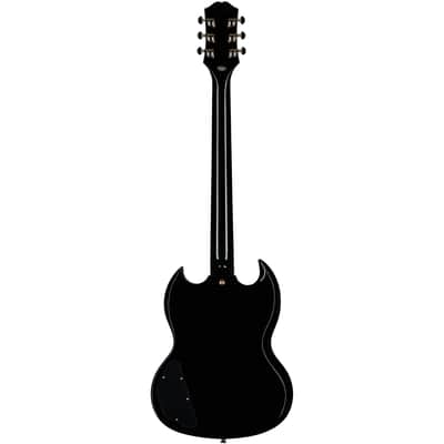 Epiphone Inspired by Gibson SG Custom Electric Guitar (with Gig Bag), Ebony image 4