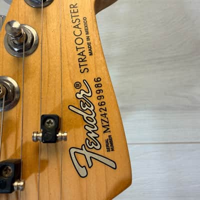 Fender Standard Stratocaster MIM Metallic Red Maple Neck Modified - Read Description 2004 image 6