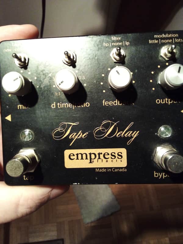 Empress Tape Delay Pedal | Reverb Canada