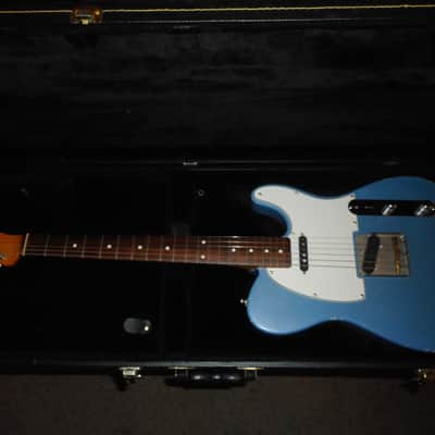Scarecrow Guitars 60's Modern Modded Telecaster Tribute Lake Placid Blue Fender CIJ neck image 1
