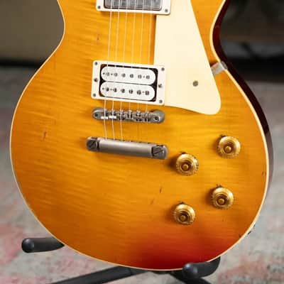 Gibson Custom Shop 1959 Les Paul Standard BOTB Page 116 Murphy Lab Heavy Aged Electric Guitar - Sunburst with Hardshell Case image 4