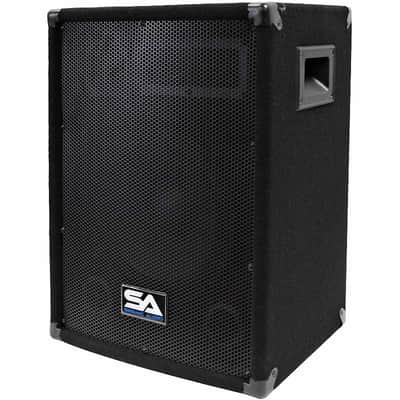 Pair 10" PA DJ PRO AUDIO SPEAKERS 200 W. NEW Monitors image 4