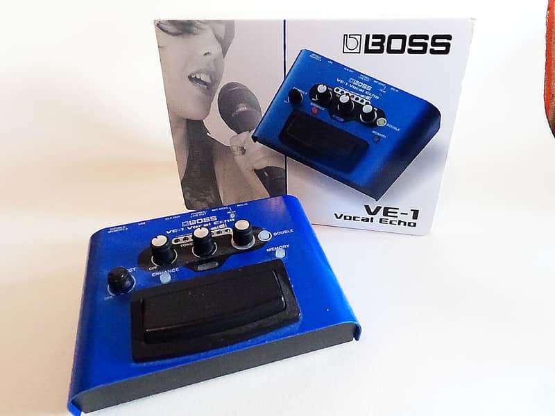 Boss VE-1 Vocal Echo Multi-Effect Unit 2015 - Present - Blue image 1