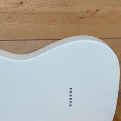 1998g Kohlin Guitars T-Type Roasted Pine replacement body Aged Nitro Relic Vintage olympic white Made in Sweden image 6