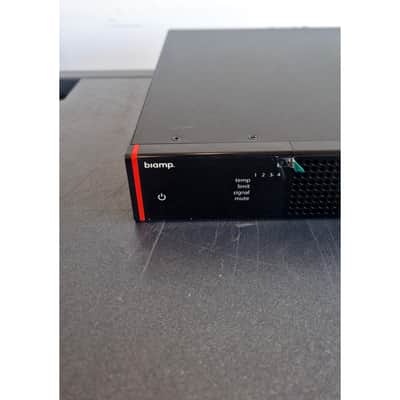 Biamp Voltera A 600.4 - Power Amplifier - Good w/ Original Box, Cables, Manuals image 7
