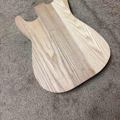 Raw Guitar Body Ash Body Stratocaster Style image 2