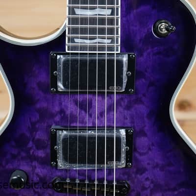 ESP LTD EC-1000 Left-Handed - See Thru Purple image 4