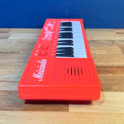 Meixinda Toy Keyboard 32 Keys Cute Tones - Red image 4