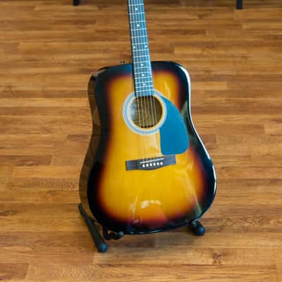 Fender FA-100 Acoustic Guitar - Sunburst w/ Gig Bag image 1