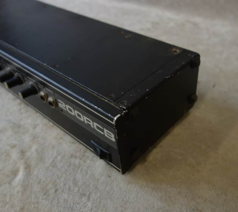 USA Gallien-Krueger GK 200RCB bass amp head | Reverb