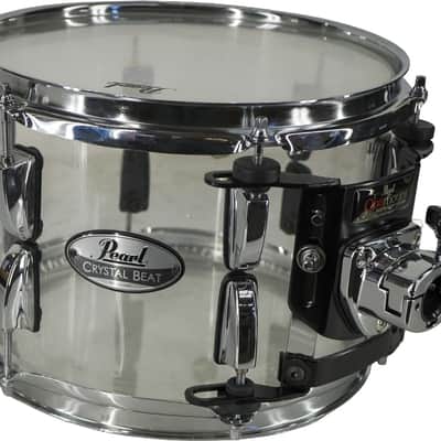 Pearl Crystal Beat Clear Acrylic 10x7.5'' Rack Tom Drum image 2