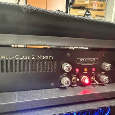 Mesa boogie stereo simul-class 2:90 ninety power amp 220v image 2