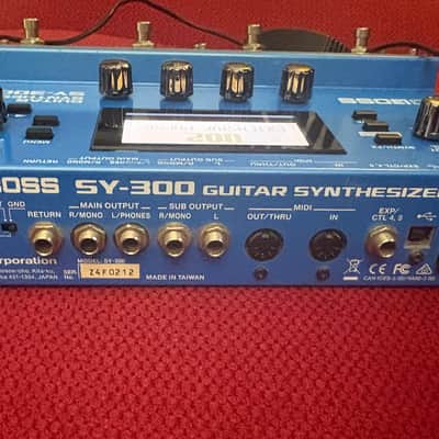 Boss SY-300 Guitar Synthesizer 2015 - Present - Blue image 3
