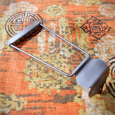 1940s-1960s Harmony Kay Regal Gretsch Oscar Schmidt Trapeze Tailpiece Authentic Vintage Part image 1