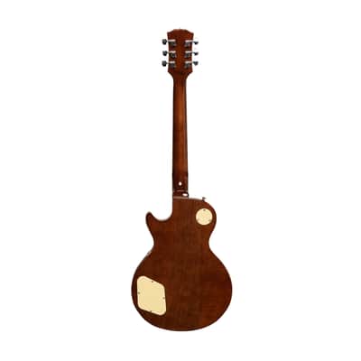 Stagg SEL-STD VSB Standard Series Solid Mahogany Body Archtop Set-in Neck 6-String Electric Guitar image 2