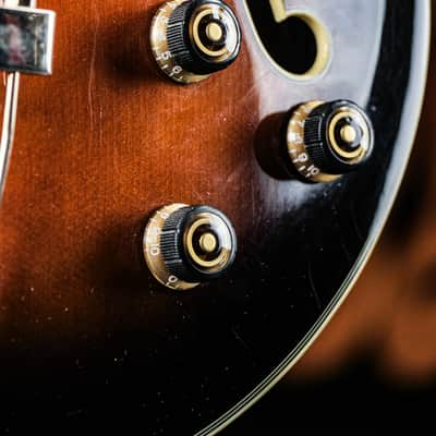 2013 Ibanez AFJ95 Artcore Expressionist vintage sunburst image 7