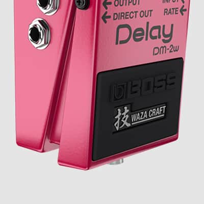 Boss DM-2W Delay Waza Craft (2025) - Pink image 2
