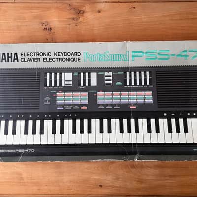 Yamaha PSS-470 Synthesizer 1987 - Black image 5