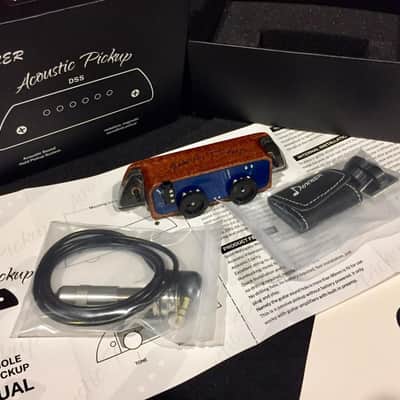 NIB-Donner DSS-6 Acoustic Guitar Pickup Passive Wooden Fits 3.8” to 3.94” Soundhole image 2